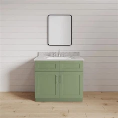 Sage Green Shaker Phòng tắm Vanity